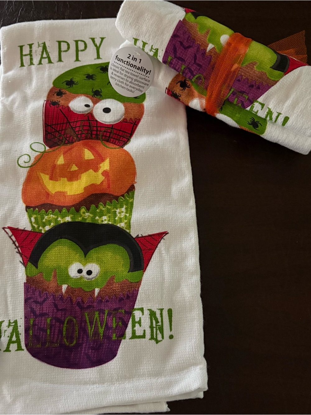 Kay Dee Designs Happy Halloween 🎃 Tea Towel